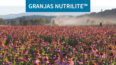 Granja Orgánica Certificada Nutrilite en Trout Lake, Washington. Nutrilite lo mejor de la ciencia lo mejor de la naturaleza